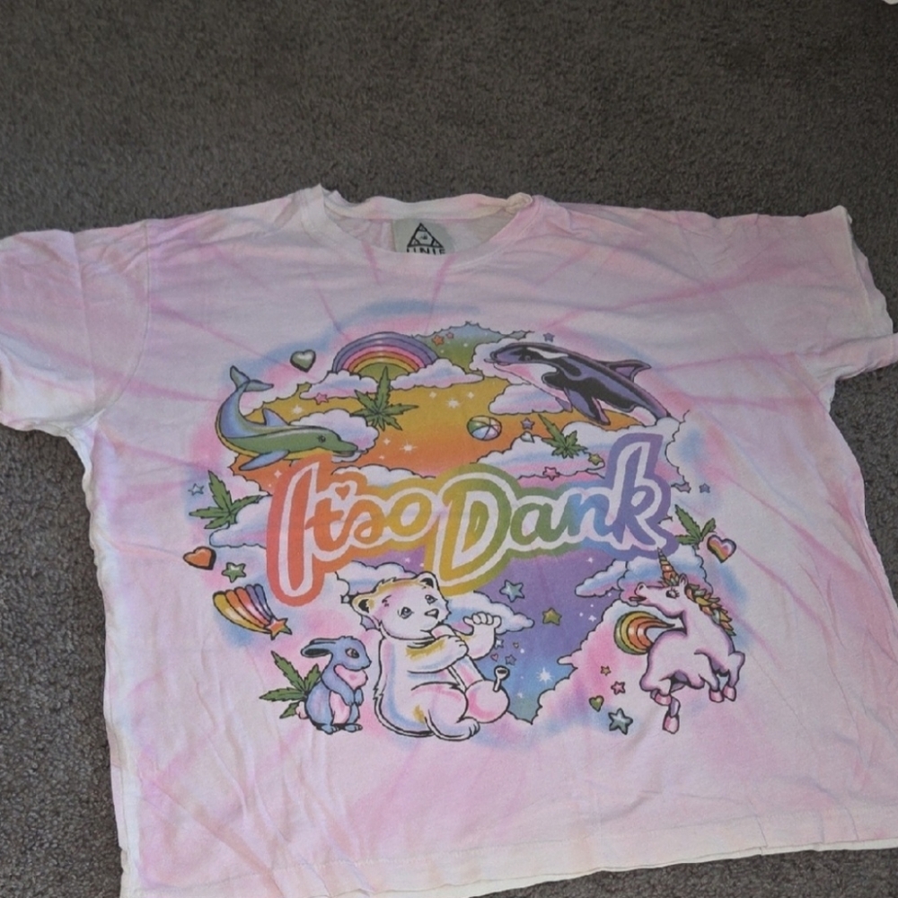UNIF Pink T-Shirt XS